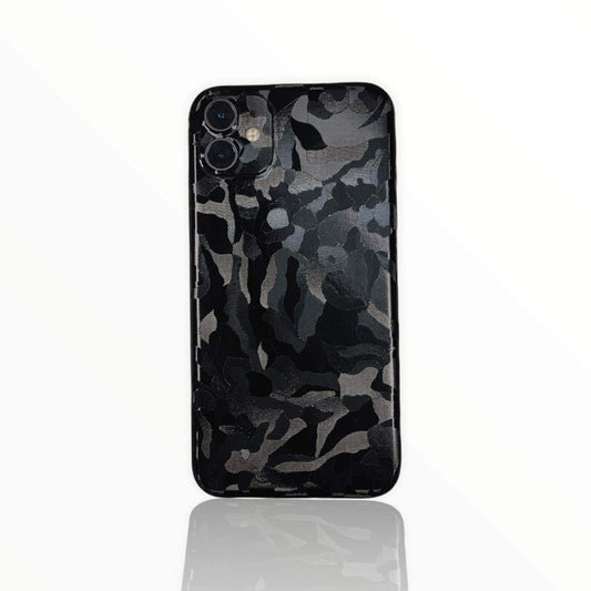 Black Camo Mobile Skin and Wrap - All Brands & Models - Sneakers Passion