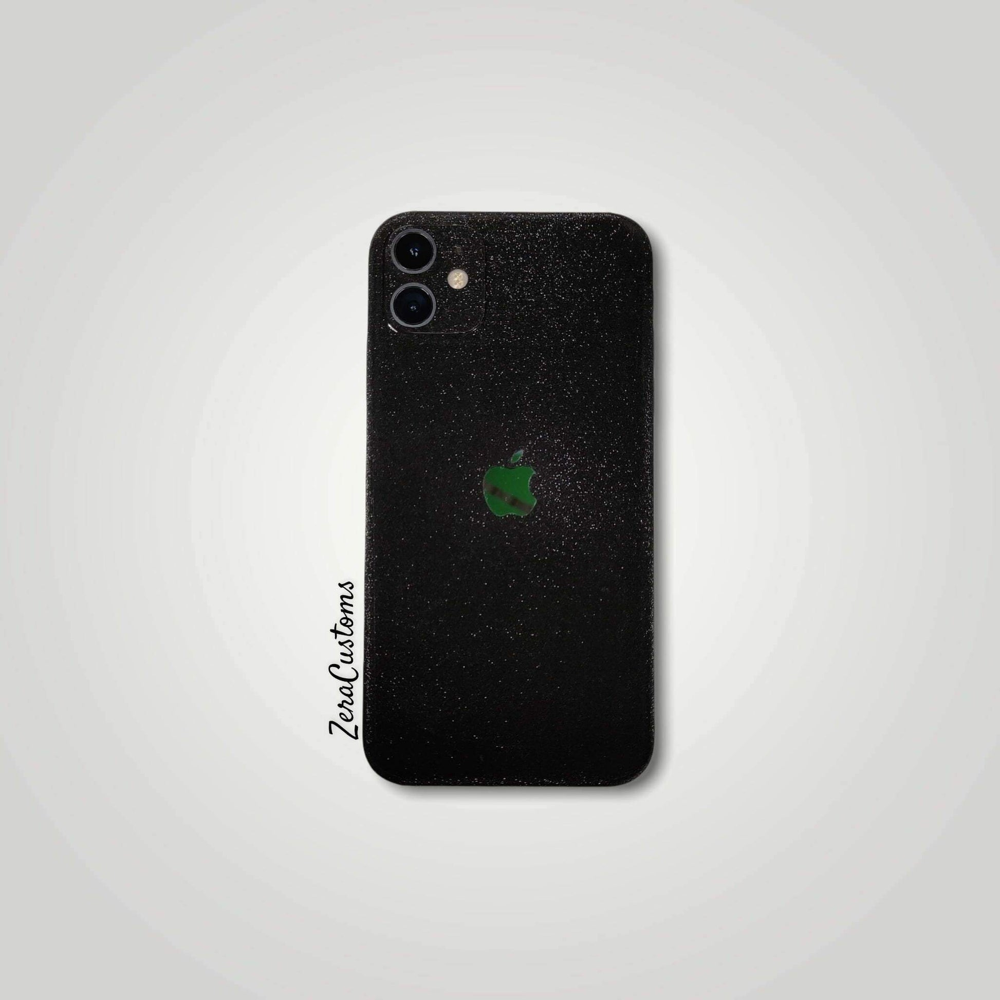 Black Glitter Mobile Skin and Wrap - All Brands & Models - Sneakers Passion