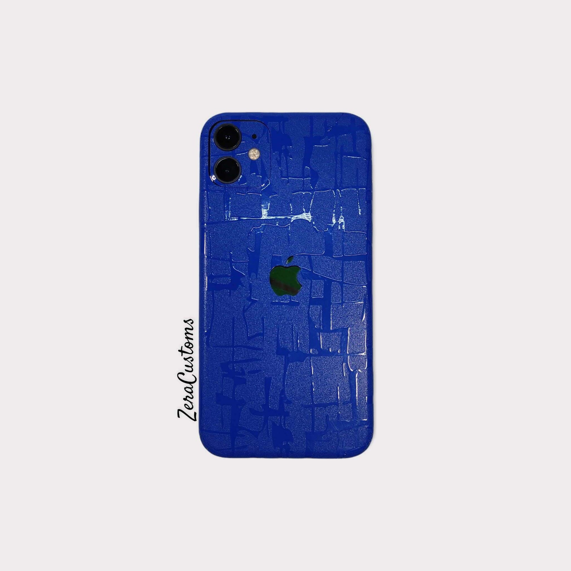 Blue Texture Mobile Skin and Wrap - All Brands & Models - Sneakers Passion