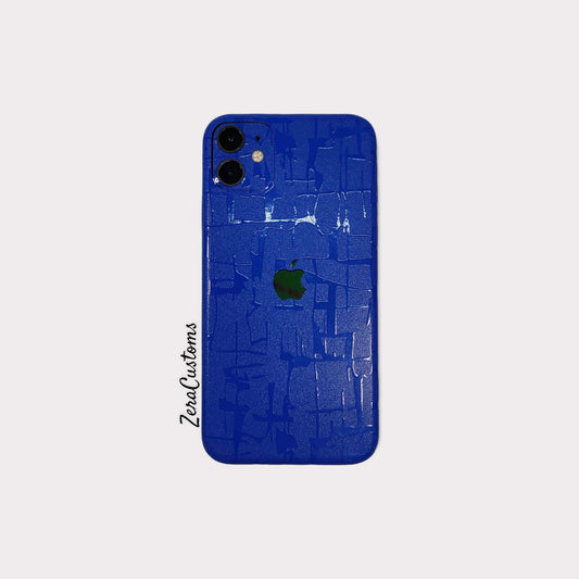 Blue Texture Mobile Skin and Wrap - All Brands & Models - Sneakers Passion