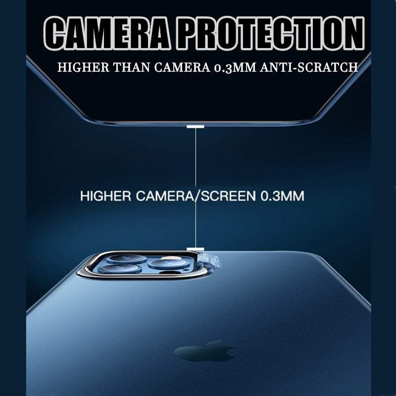 Camera Holder Electroplated Transparent iPhone Case - Sneakers Passion