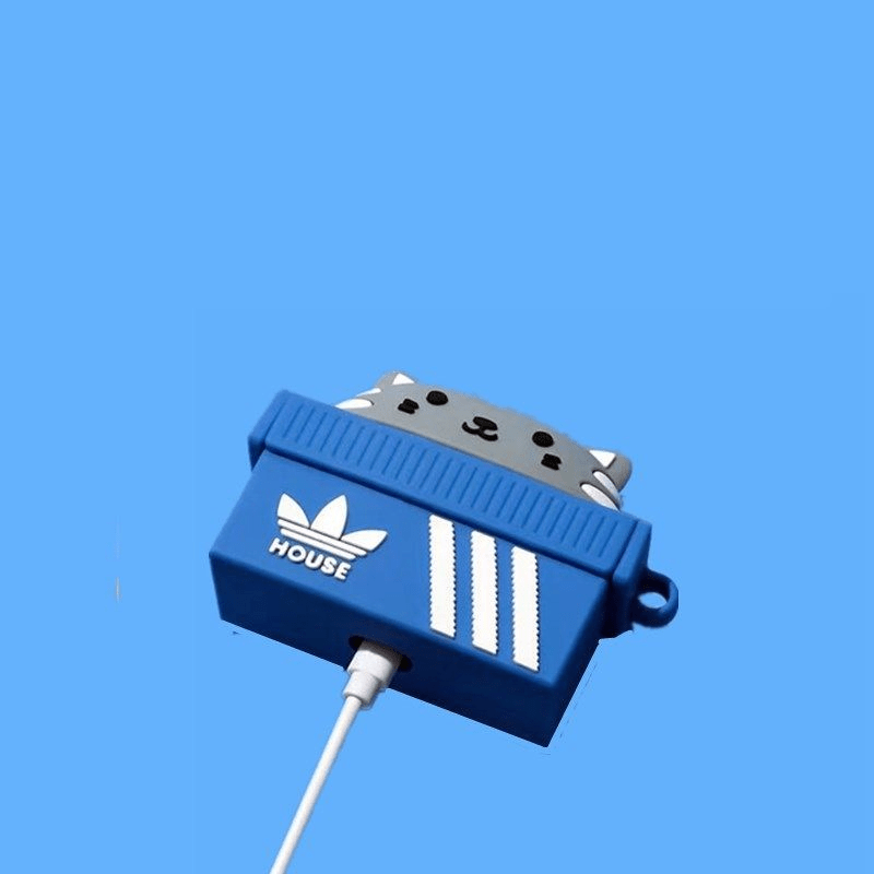 Cat Shoebox Case Cover for Apple AirPods - Sneakers Passion