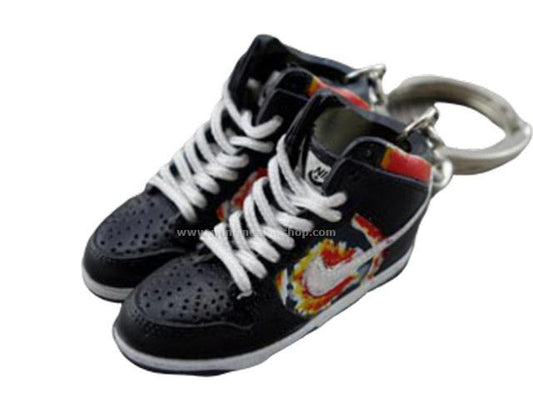 mini sneaker keychains Dunk High Pro SB HUF (2004) - Sneakers Passion