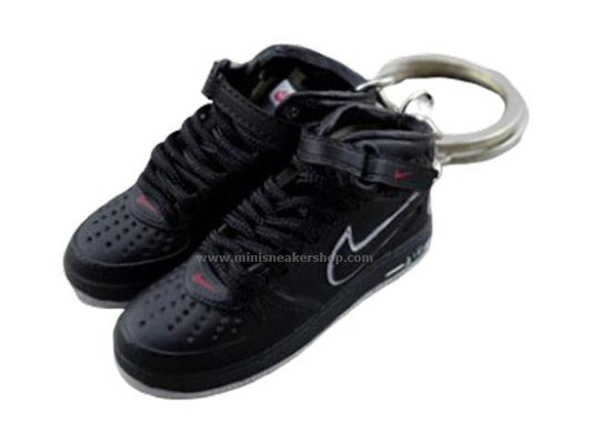 mini sneaker keychain Air Force 1 High "NYC edition" (2003) - Sneakers Passion