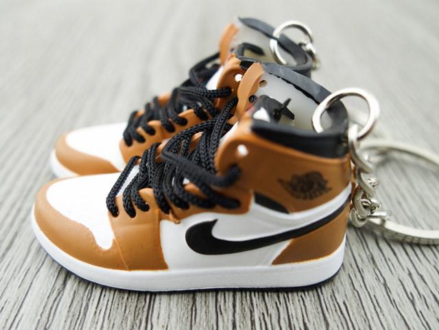 Mini sneaker keychain 3D Air Jordan 1 - Rookie Of The Year - Sneakers Passion