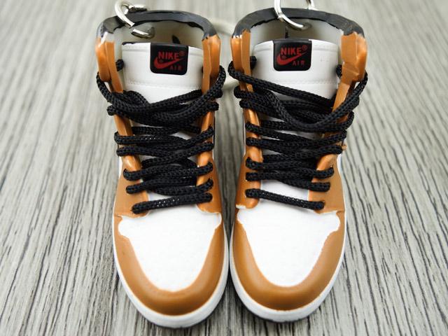 Mini sneaker keychain 3D Air Jordan 1 - Rookie Of The Year - Sneakers Passion