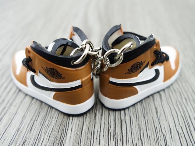 Mini sneaker keychain 3D Air Jordan 1 - Rookie Of The Year - Sneakers Passion