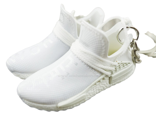 Mini sneaker keychain 3D Pharrell  - Human Race - Grey - Sneakers Passion