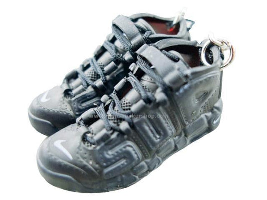 Mini 3D sneaker keychains Air Up Tempo  Triple Black - Sneakers Passion