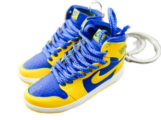 Mini sneaker keychain 3D Air Jordan 1 - OG Laney - Sneakers Passion