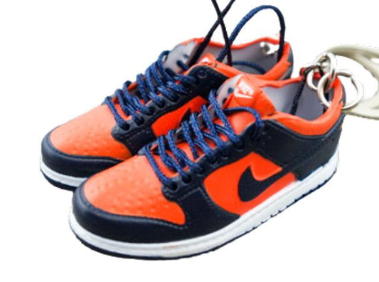 Mini sneaker keychain 3D Dunk Low SP Champ Colors University Orange Marine (2020) - Sneakers Passion