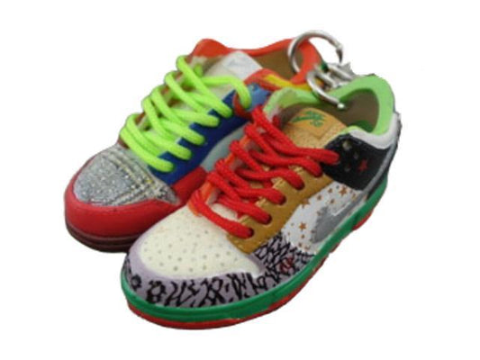 Mini sneaker keychain 3D Nike Dunk Lo - What The Dunk - Sneakers Passion