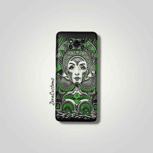 Green Face Mobile Skin and Wrap - All Brands & Models - Sneakers Passion