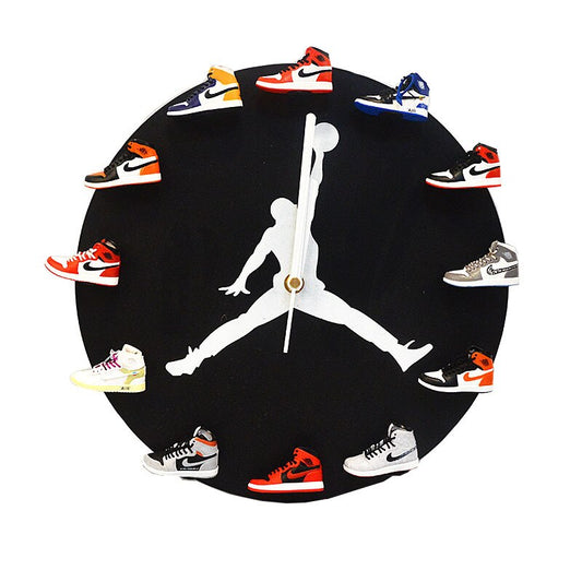 3D Wall Clock Sneakers AJ1 First Generation 2 / Wooden or Iron - Sneakers Passion