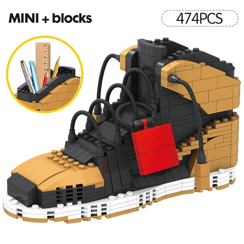 Mini Sneakers 3D Block Pencil-Box - AJ1 - 474 PCS - Sneakers Passion