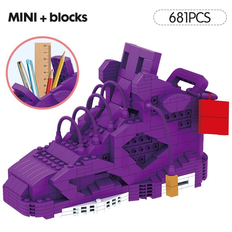 Mini Sneakers 3D Block Pencil-Box - AJ - 681 PCS - Sneakers Passion