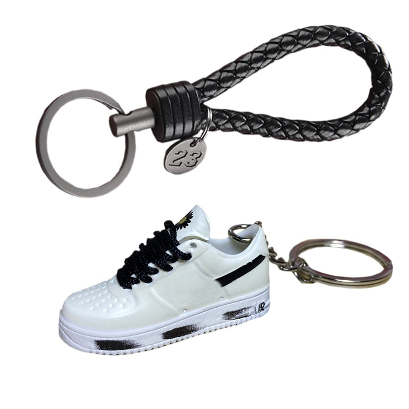 3D Mini Sneakers Keychain AF1 - Sneakers Passion
