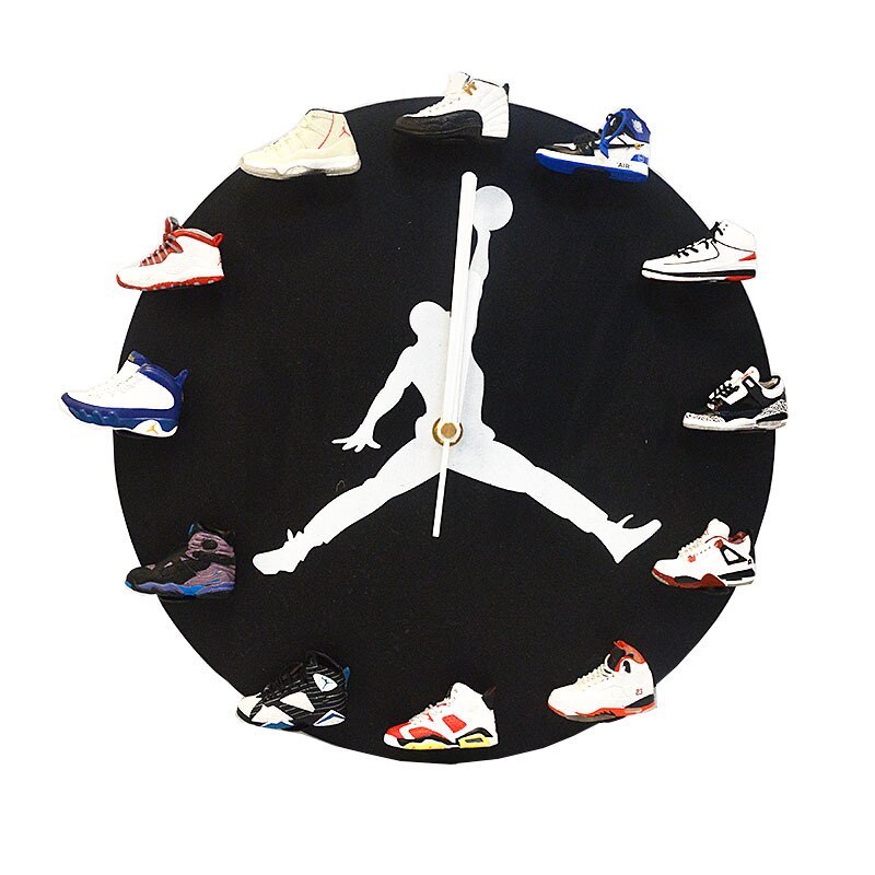 3D Wall Clock Sneakers AJ1 Generation 3 / Wooden or Iron - Sneakers Passion