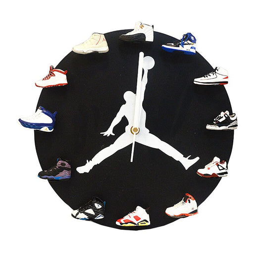 3D Wall Clock Sneakers AJ1 Generation 3 / Wooden or Iron - Sneakers Passion