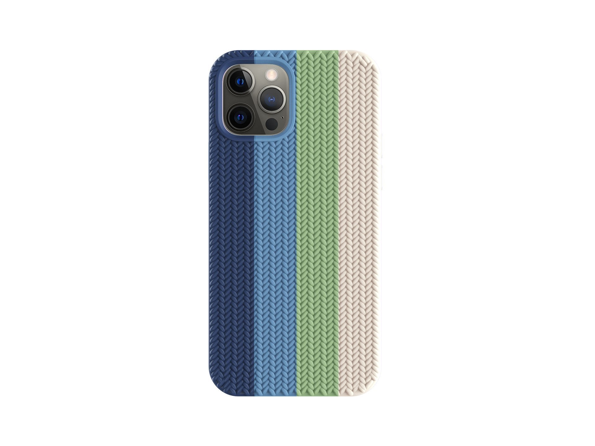 Braided Rainbow Silicon iPhone Case - Sneakers Passion