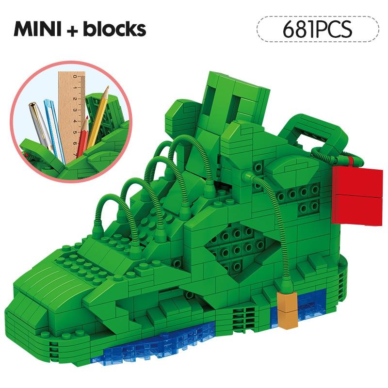 Mini Sneakers 3D Block Pencil-Box - AJ - 681 PCS - Sneakers Passion