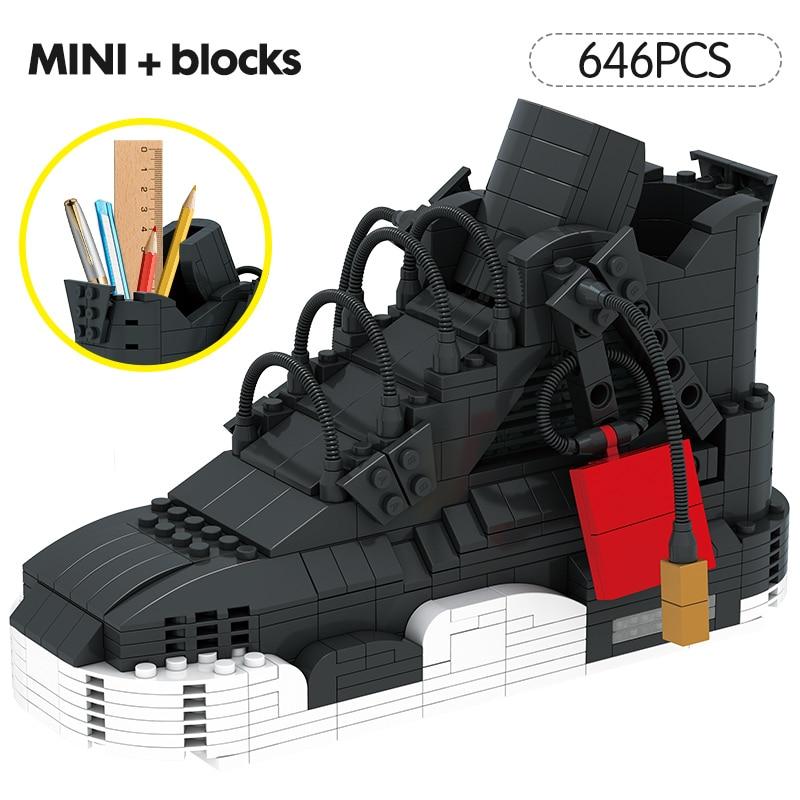 Mini Sneakers 3D Block Pencil-Box - AJ - 646 PCS - Sneakers Passion