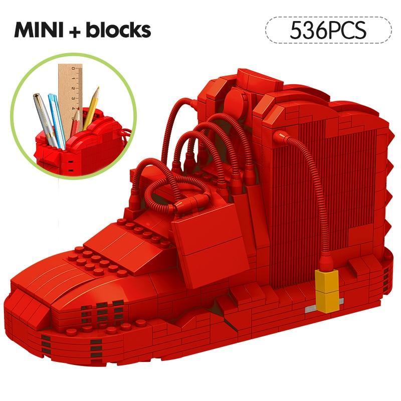 Mini Sneakers 3D Block Pencil-Box - AJ - 536 PCS - Sneakers Passion
