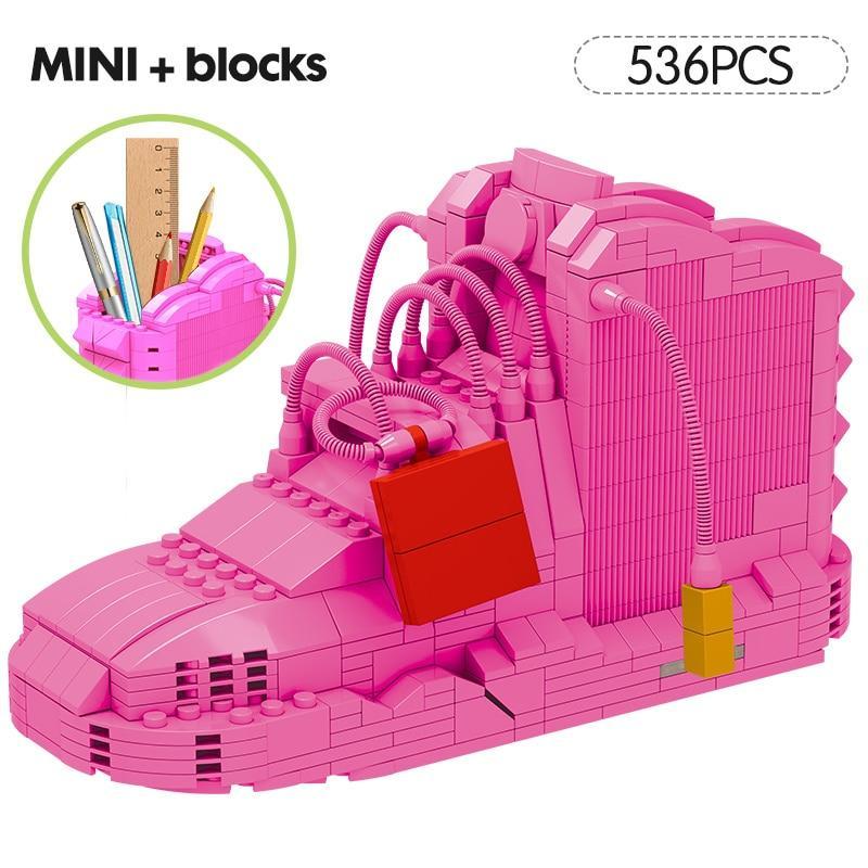 Mini Sneakers 3D Block Pencil-Box - AJ - 536 PCS - Sneakers Passion