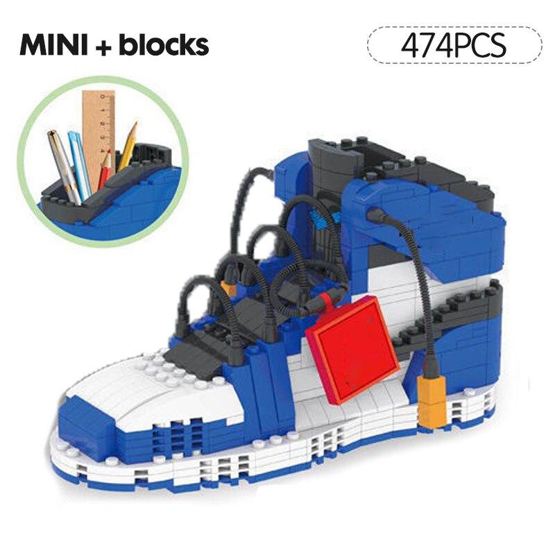 Mini Sneakers 3D Block Pencil-Box - AJ1 - 474 PCS - Sneakers Passion