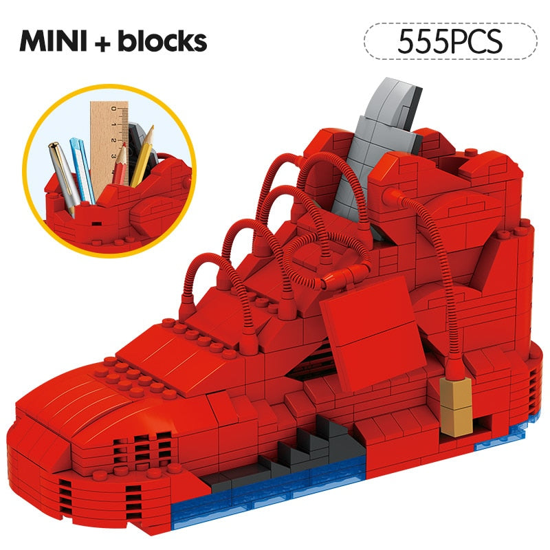 Mini Sneakers 3D Block Pencil-Box - AJ - 555 PCS - Sneakers Passion