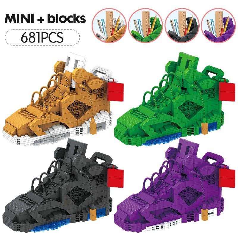 Mini Sneakers 3D Block Pencil-Box - AJ - 681 PCS - Sneakers Passion
