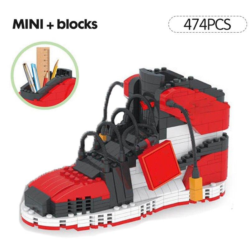 Mini Sneakers 3D Block Pencil-Box - AJ1 - 474 PCS - Sneakers Passion