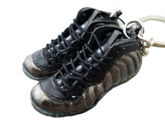 Mini sneaker keychain 3D Foam - Deep Grey - Sneakers Passion