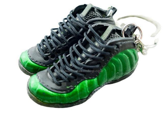 Mini sneaker keychain 3D Foam - Space Green - Sneakers Passion