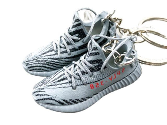 Mini Sneaker Keychains YZY   Beluga 2.0 - Sneakers Passion