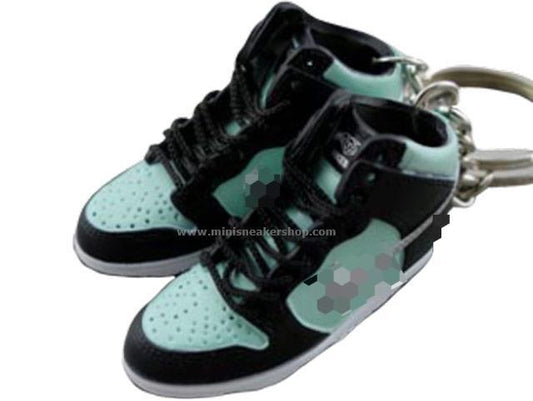 mini sneaker keychains Dunk High Diamond - Sneakers Passion