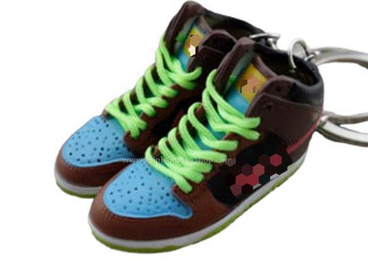 mini sneaker keychains Dunk UNDFT (2005) - Sneakers Passion