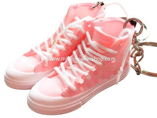 Mini sneaker keychain 3D LV - Pink - Sneakers Passion