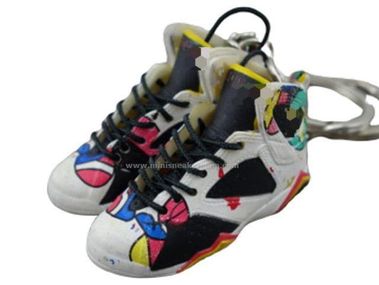 Mini Sneaker Keychains AJ 7 - Funk - Sneakers Passion