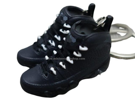 Mini Sneaker Keychains AJ 9 - Oreo - Sneakers Passion