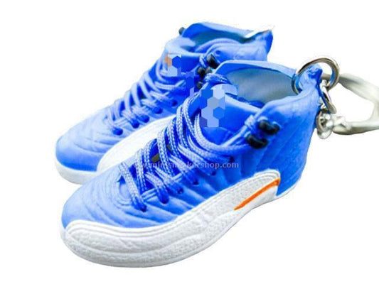 Mini 3D sneaker keychains AJ 12 Carmelo - Sneakers Passion