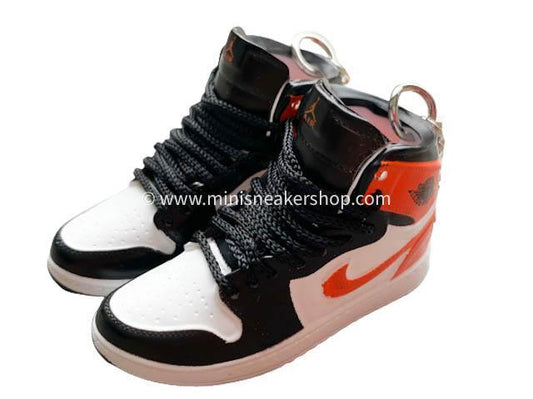 Mini sneaker keychain 3D Air Jordan 1 - Star Fish Orange - Sneakers Passion
