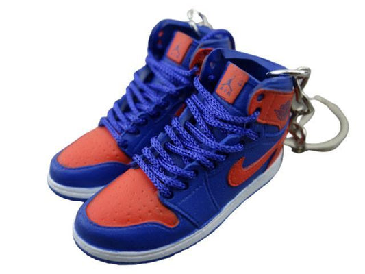 Mini sneaker keychain 3D Air Jordan 1 - NYC HQ - Sneakers Passion