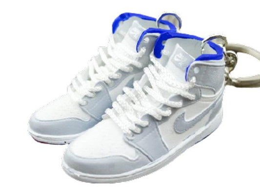 Mini sneaker keychain 3D AJ 1 - Racer Blue - Sneakers Passion