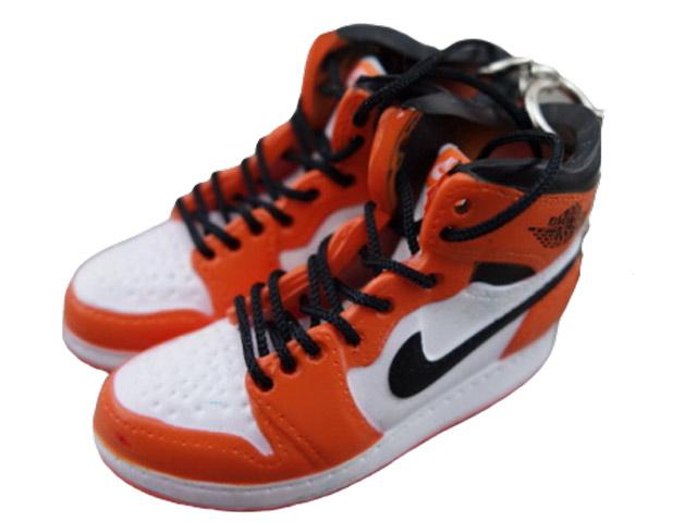 Mini sneaker keychain 3D Air Jordan 1 - Reverse Shattered Backboard HQ - Sneakers Passion
