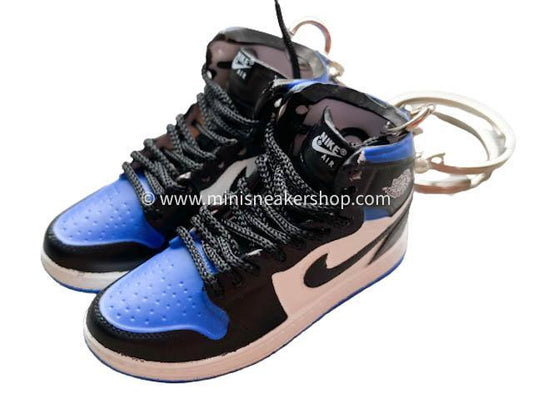 Mini sneaker keychain 3D AJ 1 - High Royal Toe - Sneakers Passion