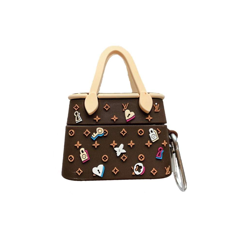 LV Dark Brown Case Cover for Apple AirPods - Sneakers Passion