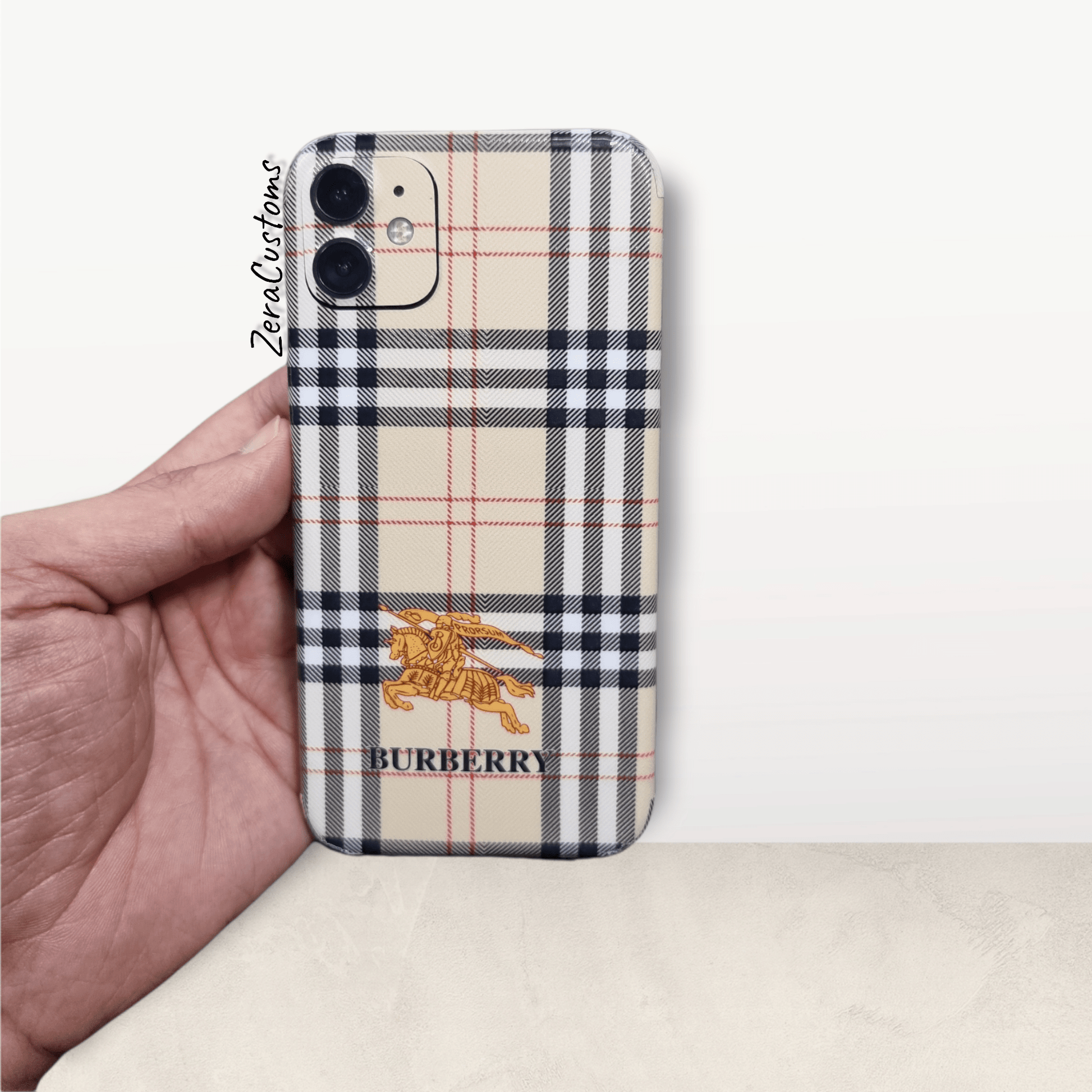 Bur-Be-rry Mobile Skin and Wrap - All Brands & Models - Sneakers Passion