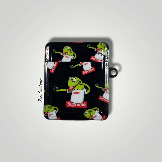 SUP Frog Glossy Shoe Apple AirPods Case - Sneakers Passion