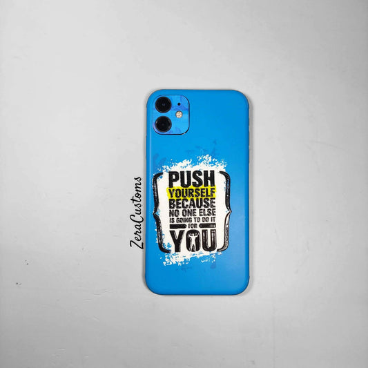 Push Yourself Mobile Skin and Wrap - All Brands & Models - Sneakers Passion